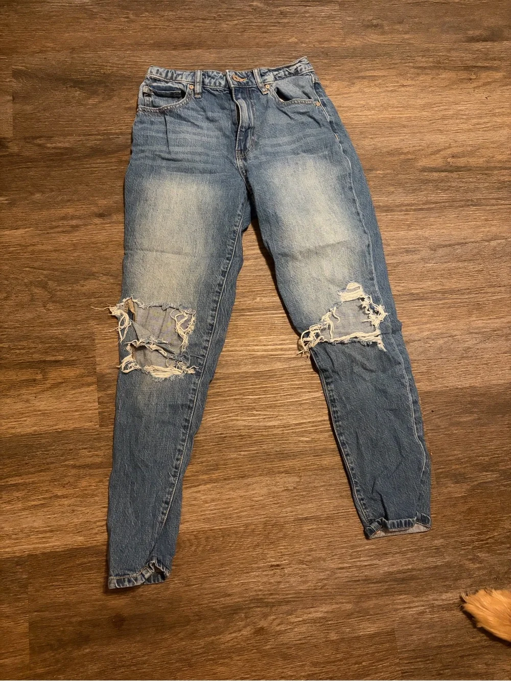 KanCan Light Blue Distressed Boyfriend Jeans size 3/25